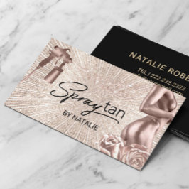 モバイルスプレータンサンシャインモダンエアブラシタンニング 名刺