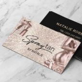 モバイルスプレータンサンシャインモダンエアブラシタンニング 名刺