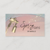 モバイルスプレータンスビーチサンレスタンニング 名刺 (正面)