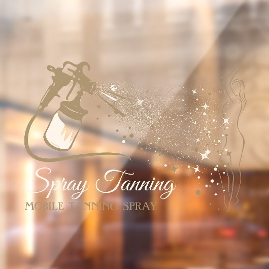 モバイルスプレータンニングボディペイント ウィンドウサイン (シート2)