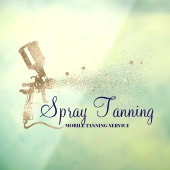 モバイルスプレータンニング海軍きらめく金ゴールド ウィンドウサイン (シート3)