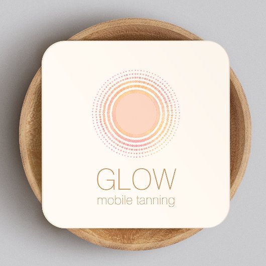 モバイルスプレータンビジネスサンレイズカード スクエア名刺