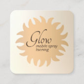 モバイルスプレータン銅サンレイズスクエアビジネスC スクエア名刺 (正面)