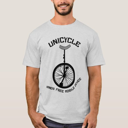 モバイルデバイス曲線 Tシャツ (正面)