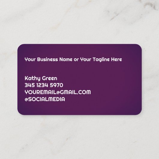 モバイルネイリスト 名刺 (裏面)