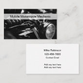 モバイルバイク整備士クール名刺の新機能 名刺 (正面/裏面)