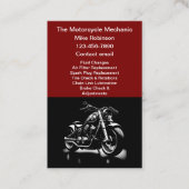 モバイルバイク整備士名刺 名刺 (正面)
