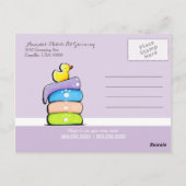 モバイルペットグルーミングシーズー（犬）Tzu Purpleクーポンメーラー ポストカード (裏面)