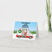 モバイルペットグルーミング クリスマス カード (正面)