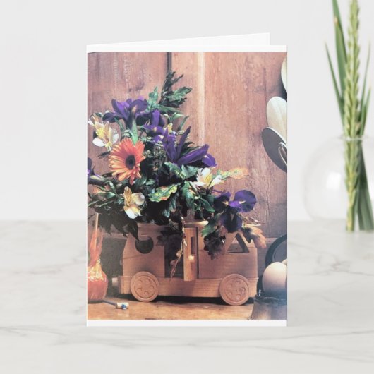 **モバイルホーム – クリスマスに特別な願い** カード (正面)