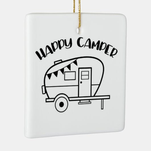 *モバイルホーム*クリスマスオーナメント セラミックオーナメント (右)