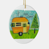 *モバイルホーム*クリスマスオーナメント セラミックオーナメント (右)