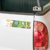 モバイルホーム バンパーステッカー (トラック上)