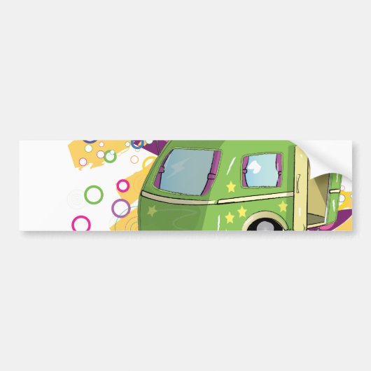 モバイルホーム バンパーステッカー (正面)