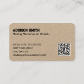 モバイルホームRV 名刺 (裏面)