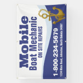 モバイルボートメカニック 横断幕 (縦)