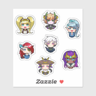 モバイルレジェンズバンバンバヒーローズスキンセット シール