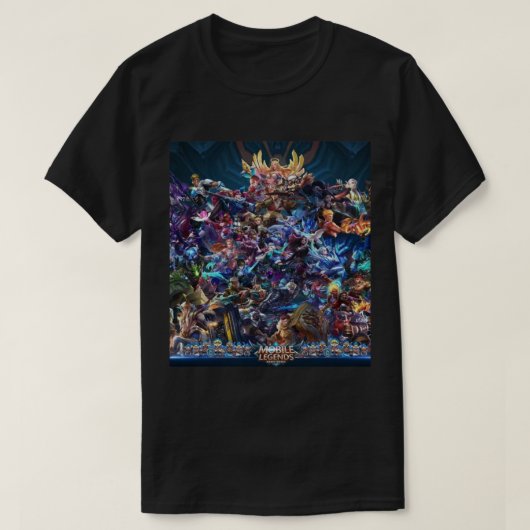 モバイルレジェンズバンバン Tシャツ (デザイン正面)