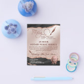 モバイル公証人およびローンの署名エージェントのピンクアゲートフライ チラシ (シングル)