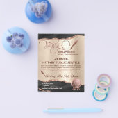 モバイル公証人およびローンの署名エージェントのピンクアゲートフライ チラシ (シングル)