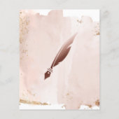 モバイル公証人およびローン署名エージェント赤面ピンクフライ チラシ (裏面)