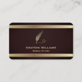 モバイル公証人クイルQRコード 名刺 (正面)