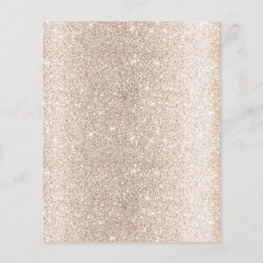 モバイル公証人サービスアイボリー金ゴールドグリッター写真 チラシ (裏面)