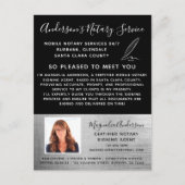 モバイル公証人サービスシルバーフォトマーケティング ポストカード (正面)