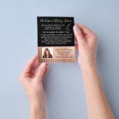 モバイル公証人サービスバラ金ゴールドフォトフライヤー チラシ (手)