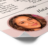 モバイル公証人サービスモダンバラ金ゴールドグリッター ポスター (角)