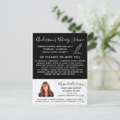 モバイル公証人サービス大理石フォトマーケティング ポストカード (スタンド正面)