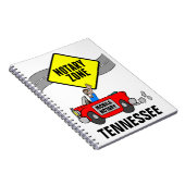 モバイル公証人ゾーン赤スポーツカーテネシー ノートブック (右側)