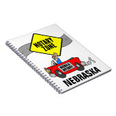 モバイル公証人ゾーン赤スポーツカーネブラスカ ノートブック (右側)