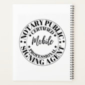 モバイル公証人プロフェッショナル プランナー手帳 (裏面)