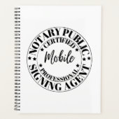 モバイル公証人プロフェッショナル プランナー手帳 (正面)