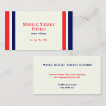 モバイル公証人ローンの署名