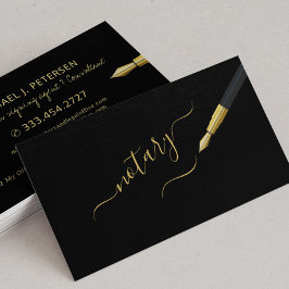 モバイル公証人ローン署名代理人の公証人 名刺