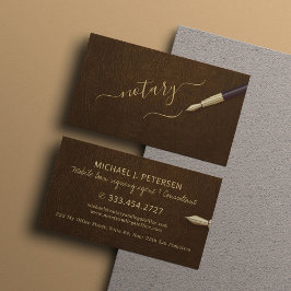 モバイル公証人ローン署名代理人の公証人 名刺