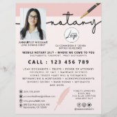 モバイル公証人ローン署名代理人フォトビジネス チラシ (正面)