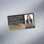 モバイル公証人公共カスタマイズ可能な写真事業C マグネット名刺 (インサイチュ)