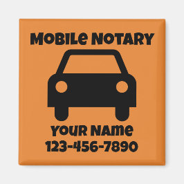 モバイル公証人公共車のシカスタマイズンボ マグネット