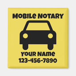 モバイル公証人公共車のシカスタマイズンボ マグネット