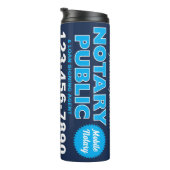 モバイル公証人公海軍ブルートラベル タンブラー (回転右)