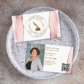 モバイル公証人公貸署名写真QRコード 名刺