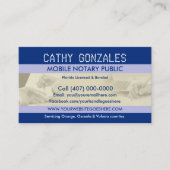 モバイル公証人公開名刺 名刺 (正面)