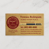 モバイル公証人公開名刺 名刺 (正面)