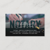 モバイル公証人署名エージェントのエレガント署名 名刺 (正面)