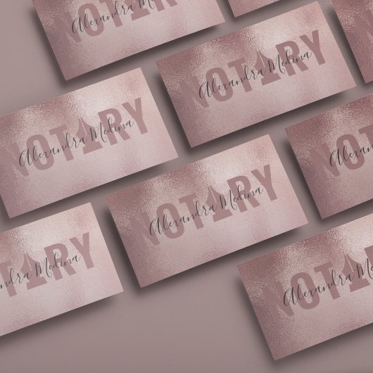 モバイル公証人署名エージェントバラ金ゴールド 名刺