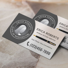 モバイル公証人署名代理人クラシー銀写真 名刺