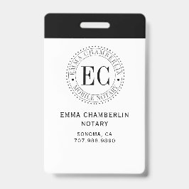 モバイル公証人 バッジ